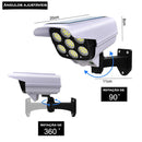 Holofote Solar RayCam™ com Desing de Câmera de Segurança / Iluminação Potente e Econômica para seu Lar!