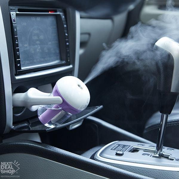 Umidificador de Ar de carro e Difusor de Óleo Essencial de Aromaterapia (4 Cores Disponíveis) - My Store